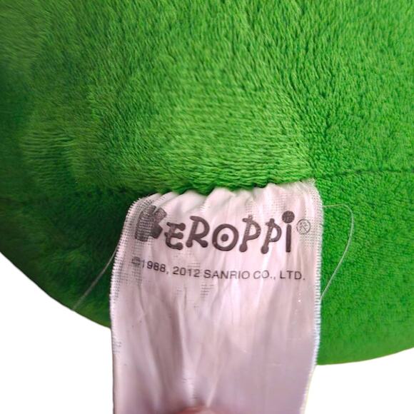 Sanrio Keroppi 22" jumbo stuffed plush Fiesta toy 2012 Y2K - Picture 4 of 7